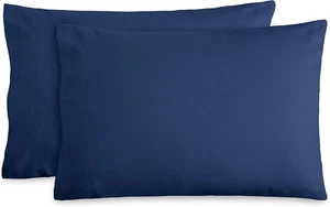 Flannel Standard Pillowcases Set of 2-100% Cotton - Velvety Soft & Cozy - Double - Picture 1 of 12