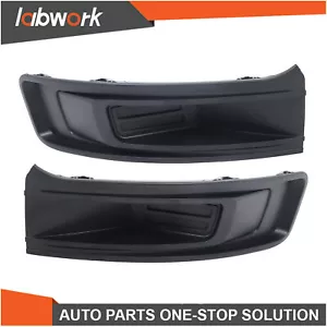 Labwork Front Fog Light Cover Set For 2013-2019 Ford Flex Passenger+Driver Side - Picture 1 of 12
