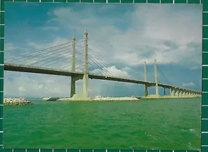 (CWC) Malaysia 1980s "The Penang Bridge" Postcard photo by C.T.Fong #16817 - Picture 1 of 2