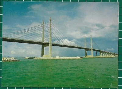(CWC) Malaysia 1980s "The Penang Bridge" Postcard photo by C.T.Fong #16817 - Image 1 of 2