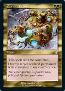 MTG - ABRUPT DECAY - Time Spiral Remastered (S) - Picture 1 of 1
