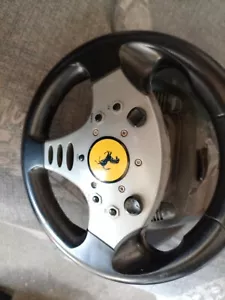 Guillemot Ferrari SONY Playstation 1 PS1 Shock 2 Vibrating Racing Wheel Retro - Picture 1 of 8