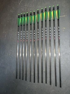 1- 12pk. PSE Archery Fang 22" Carbon Crossbow Bolts/Arrows! hd - Picture 1 of 4