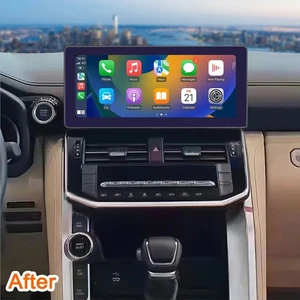 12.3" For Toyota Land Cruiser LC300 Android Carlink CarPlay Car Stereo Radio GPS - Picture 1 of 24