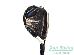 TaylorMade SIM2 MAX Rescue Hybrid 4 Hybrid 22° Graphite Stiff Right 40.5in - Picture 1 of 10