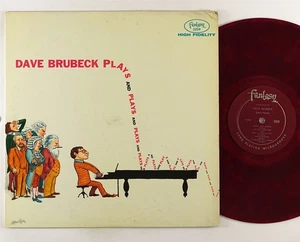 Dave Brubeck "Plays And Plays And Plays..." LP Fantasy 3259 Mono DG Red Wax - Imagen 1 de 2