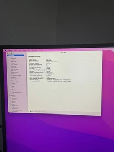 Mac Pro 2013 A1481 Xeon E5-2697 2.70 GHz 12-Core 64GB RAM 256GB SSD GPU D300 - Picture 1 of 6