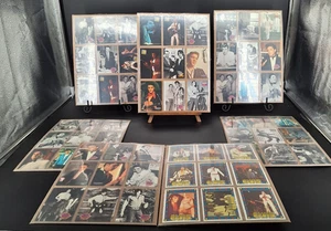 63 Elvis Presley Trading Cards in Plastic Sleeves & Cardboard Protection - Picture 1 of 15