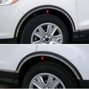 4pc. Luxury FX Chrome Fender Trim w/Gasket for 2013-2019 Escape - Bild 1 von 5