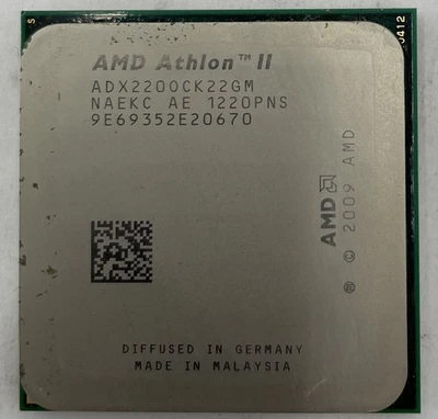 AMD Athlon II X2 220 Desktop CPU Processor- ADX220OCK22GM - Image 1 of 2