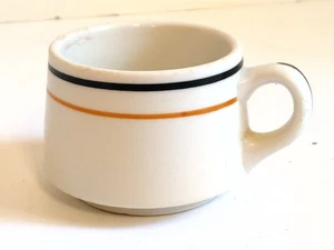 SHENANGO CHINA Restaurant Ware Coffee Cup Mug 1950's MCM Retro Banded - Picture 1 of 10