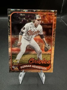 2024 Topps Serie 2 Gunnar Henderson 1989 Lámina de Plata #89B2-10 Orioles - Imagen 1 de 2