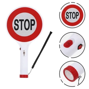  Traffic Sign Parking Lights Child Stop Rechargeable Warning Board - Picture 1 of 12