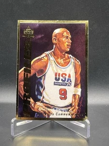 Michael Jordan 1992 ICON GOLD Profiles Bonus #5 DREAM TEAM USA RARE - Bild 1 von 2