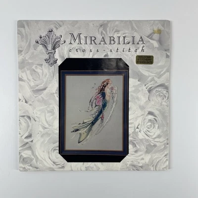 Mirabilia "珍珠美人鱼 "十字绣图 ~ 1997 年 Nora Corbett MD26 — 第 1/4 张图片