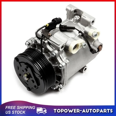 Compressor AC para 2004-2012 Mitsubishi Galant 2006-2011 Eclipse 2.4L TEM255606 - Imagem 1 de 4