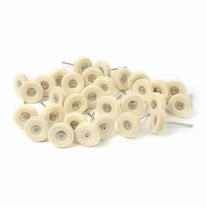 Weiche und harte 3-lagige Baumwolle Poliertuchscheibe, Schmuck Polierwerkzeug, 12 Stck. - Bild 1 von 16