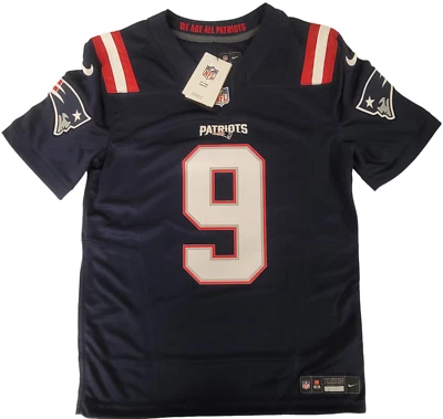 Camiseta deportiva Nike azul marino New England Patriots #9 Judon Vapor Limited Fuse $175 Foto 1 de 4