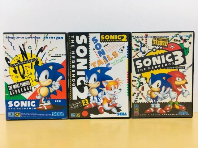 Jogo Sonic the Hedgehog - Mega Drive (Japonês)