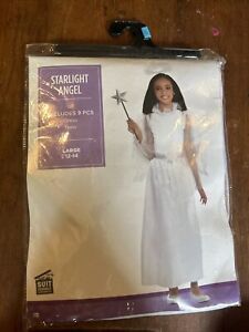 Starlight Angel Costume Girls Size L (12-14) Box 9