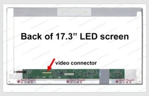 B173RW01 V.2 LCD Display Bildschirm 17.3" HD+ 1600x900 LED(AC-TM7750) - Bild 1 von 2