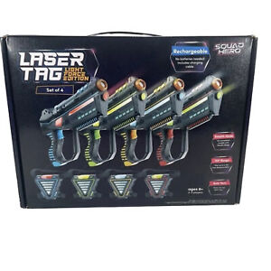 Squad Hero Rechargeable Laser Tag Light Force Edition Set of 4