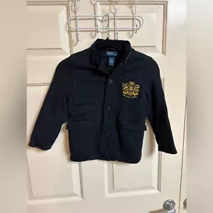 VTG Y2K Polo by Ralph Lauren Boy’s Cotton Blazer Jacket - Picture 1 of 4