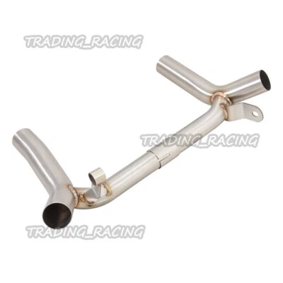 Tubo medio de escape para motocicleta Triumph Thunderbird 1600 1700 Storm 2011-2019 Foto 1 de 4