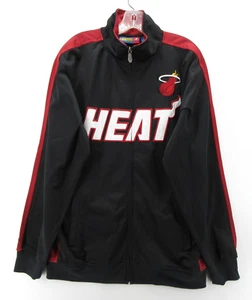 Miami Heat Jacket Men Large Tall Majestic Bigman Track Warm Up Basketball Y2K - Picture 1 of 10