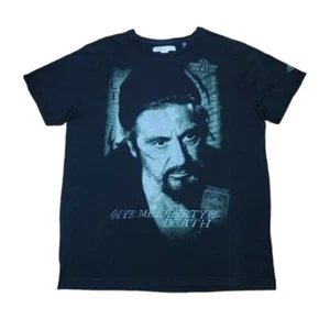 Men's Al Pacino Give Me Liberty Or Death Movie Film Size XL Black T-Shirt - Picture 1 of 5