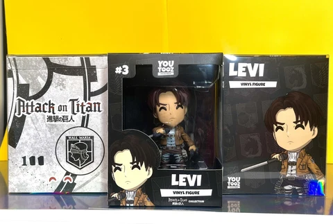 2021 Youtooz Attack on Titan Vinyl Figure - LEVI ACKERMAN (#3) Cover