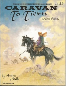 tunnels and trolls module adventure caravan to tiern solitaire #22 T&T 1989 New - Picture 1 of 1