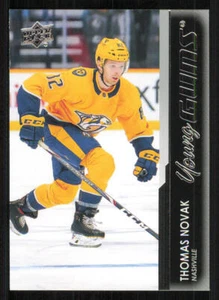 2021-22 Upper Deck #476 Thomas Novak Young Guns RC - Picture 1 of 2