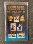1984-85 Buffalo Sabres Media Guide And Fact Book