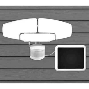 Sunforce Solar Motion Activated Security Light 2000 Lumens 180° - Picture 1 of 2