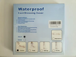 Wasserdichter Guss / Verband / Verbandabdeckung für Dusche und Bad, Erwachsene Vollarm - Bild 1 von 2
