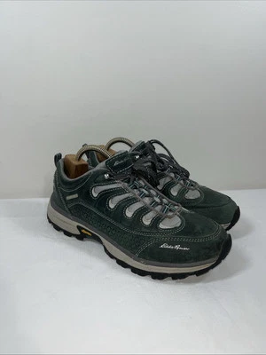 Eddie Bauer Womens Guide Pro Waterproof Hiking Shoes Vibram Sz 10 Leather Mesh - Image 1 of 4