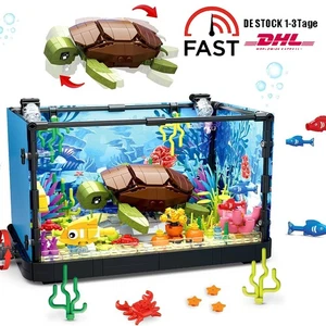 Aquarium-Baustein beleuchtetes, kompatibel mit Lego-Sets für Erwachsene & Kinder - Bild 1 von 17