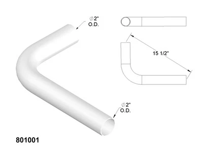 Tubos de escape y escape para Chevrolet Malibu 1997-2000 Foto 1 de 2