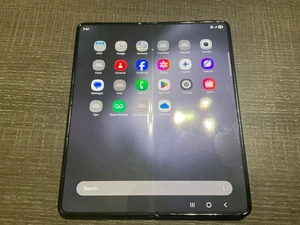 Samsung Galaxy Z Fold 5- 512 GB -  F946U Jet Black (Unlocked) READ DESCR AT&T - Picture 1 of 18