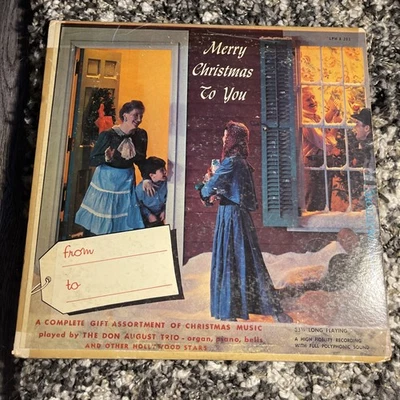 Merry Christmas To You альбом LP-By The Don August трио ассортимент Xmas музыка - Изображение 1 из 4