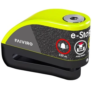 BLOCCADISCO VIRO FAIVIRO ELETTRONICO E-STOP GIALLO - Picture 1 of 1