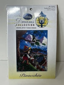 Disney Dreams Collection Pinocchio Kinkade Cross Stitch Kit 52551 5" x 7" - Picture 1 of 2