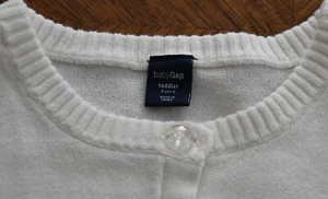 Toddler 3 years Baby Gap Bella Cardigan, 100% soft cotton; EUC, great brand - Picture 1 of 6