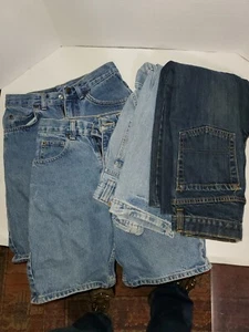Lot of boys jeans denim shorts and pants 10 reg and 10 husky - Picture 1 of 15