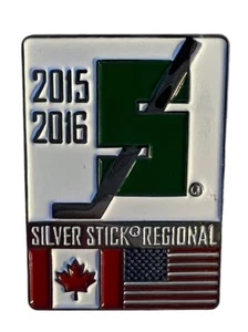 Silberschläger Regional 2015/2016 Hockey Turnier Kanada USA Sport Pin Souvenir - Bild 1 von 2