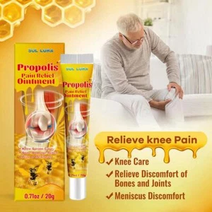Crema de tratamiento profesional de propóleo Zealand, alivio del dolor de abeja artritis D3B8 - Imagen 1 de 18