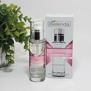 Bielenda Niacinamide & Lactobionic Acid Night Face Serum 1 fl oz / 30 mL - Picture 1 of 4