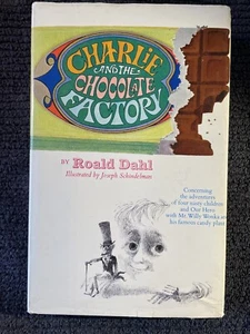 Charlie and the Chocolate Factory Roald Dahl 2nd Print 1964 DJ 5-Line Colophon - Foto 1 di 17