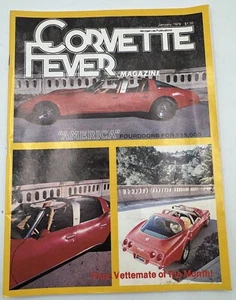1979 Corvette Fever Magazine January Issue - Rare Fourdoor Corvette “America” - Imagen 1 de 6
